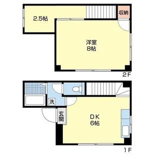 第3Kフラット【3階】の間取り