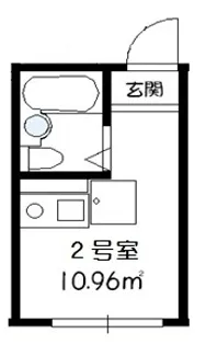 シエルコート立石【3階】の間取り