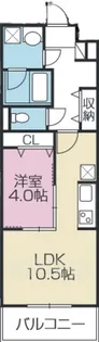 City Z 西宮【3階】の間取り