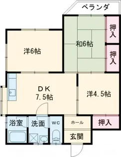 ステイトメイトII【2階】の間取り