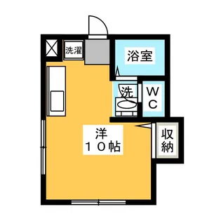 コーポアロー弥富【2階】の間取り