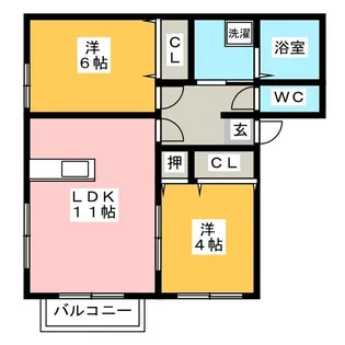 ソフィア湘南【2階】の間取り