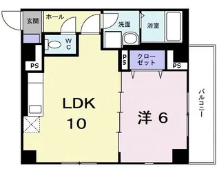 フロレスタ【5階】の間取り