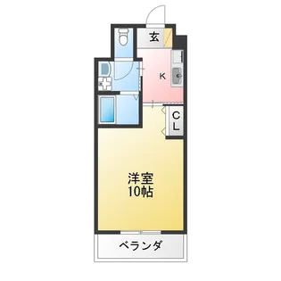 シャルマン【3階】の間取り