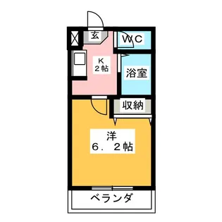AISAN BUILD II (アイサンビルII)【1階】の間取り