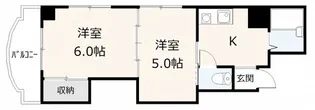 清和京橋【3階】の間取り