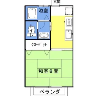 ラフォンテ・チャオ4th【2階】の間取り