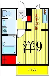 ブルーウェル【2階】の間取り