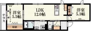 へーベルメゾン立川 North【1階】の間取り