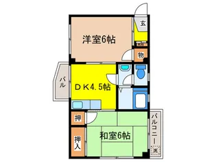 ベルハイム【2階】の間取り