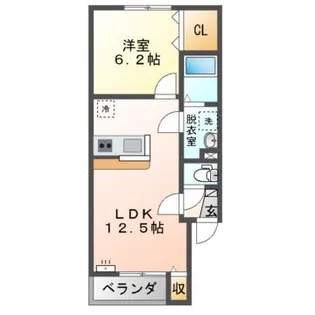 Mハイツ高砂20【3階】の間取り