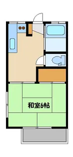 パークサイドハイツ【2階】の間取り