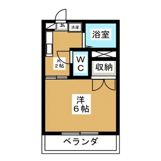 パークサイド駒沢A【1階】の間取り