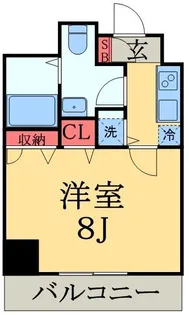 Humanハイム千葉本町【13階】の間取り