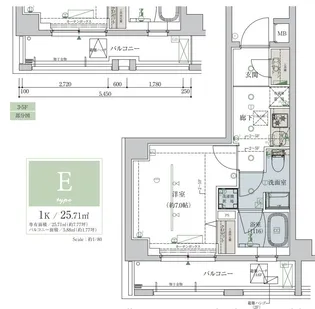 ベルシード志村坂上【2階】の間取り
