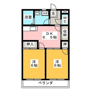 KARASUNO【2階】の間取り