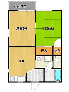 フレグランス茜【2階】の間取り