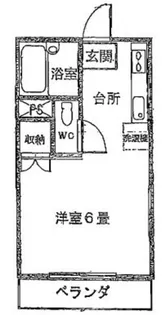 アンダルシア【1階】の間取り