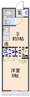 エーデルハイツ【2階】の間取り