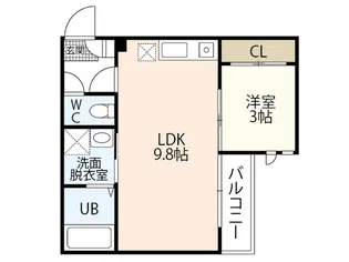 GRANDTIC ARIETTA 2【1階】の間取り