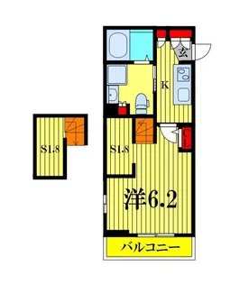 リラフォート紫苑【1階】の間取り