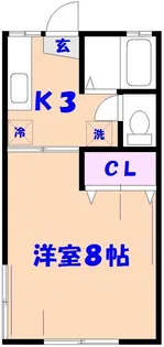 廣和荘【2階】の間取り