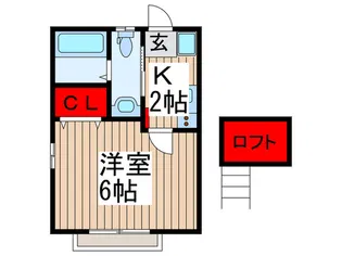 ガーデンスクエア日進【2階】の間取り