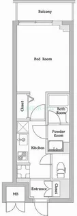 N-stage下総中山【3階】の間取り