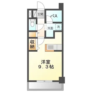 アルベェ徳重【2階】の間取り
