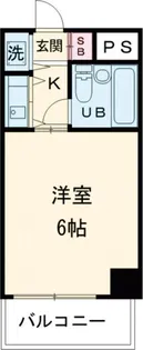 NS GATE 用賀【2階】の間取り
