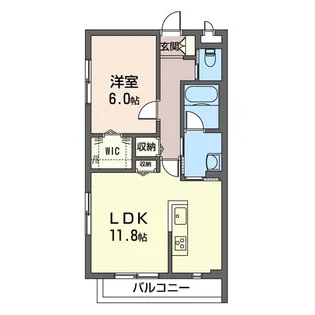 ステーラ八雲【2階】の間取り