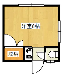 竹翠荘【2階】の間取り