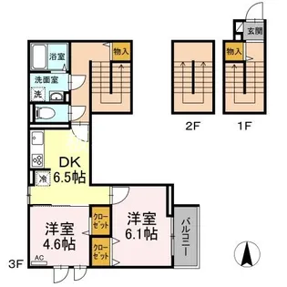 エクセリア滝野川の間取り