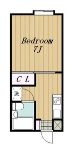 福島県郡山市島2【アパート】の間取り