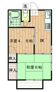 メゾン長坂【2階】の間取り