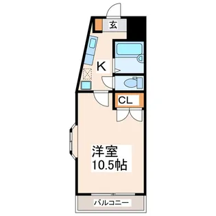 プチフォーラム15【3階】の間取り