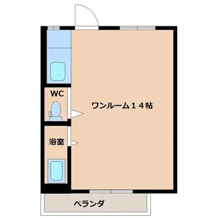 フェリオ東上関【1階】の間取り