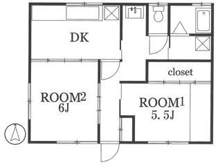 宮城県石巻市あけぼの2【一戸建】の間取り