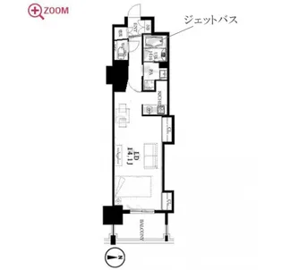 エルブ葵【9階】の間取り