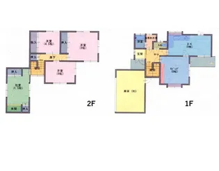 広島県福山市久松台1【一戸建】の間取り