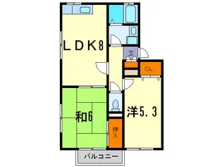 エントピア III【3階】の間取り