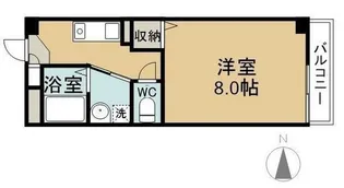 イーグルII【2階】の間取り