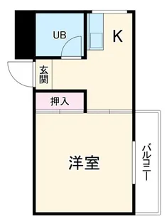 コーポみどり【2階】の間取り