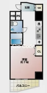 T-CASTLE西新井【9階】の間取り