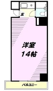 グランデハイツ八王子【3階】の間取り