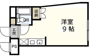 えびすビル【4階】の間取り