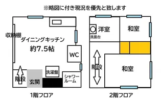 広島県安芸郡府中町緑ケ丘【一戸建】の間取り