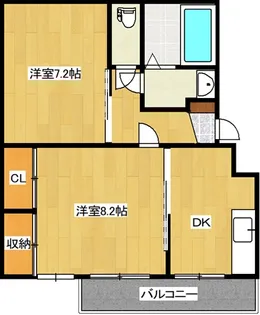福島県郡山市島1【マンション】の間取り