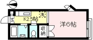 SUNNY VILLA【2階】の間取り