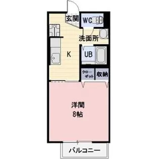 Surplus Espoir【1階】の間取り